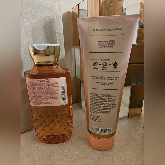 NEW 2pc Bath & Body Champagne Toast Set - Picture 2 of 2